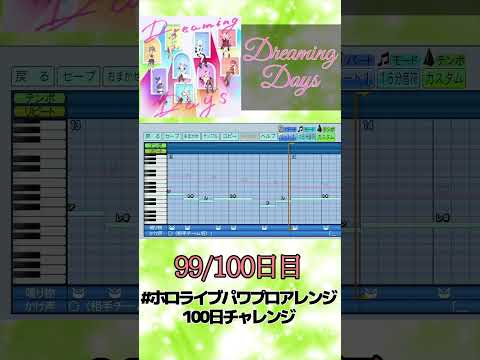 【ホロライブアレンジ】Dreaming Days パワプロ応援歌アレンジ【eBASEBALLパワフルプロ野球2022】 #shorts