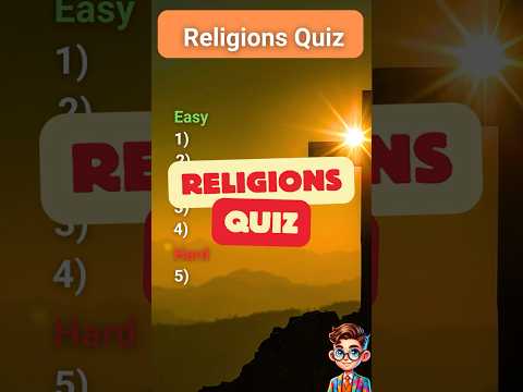 Are you a spiritual person? Prove it! Take the quiz on religion 🙏✨