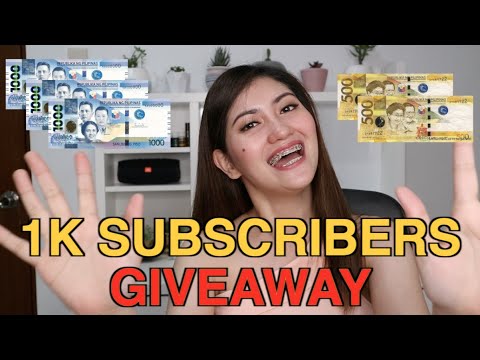 1K SUBS GIVEAWAY (5 FACTS ABOUT ME + Q&A) | Miss Menchie