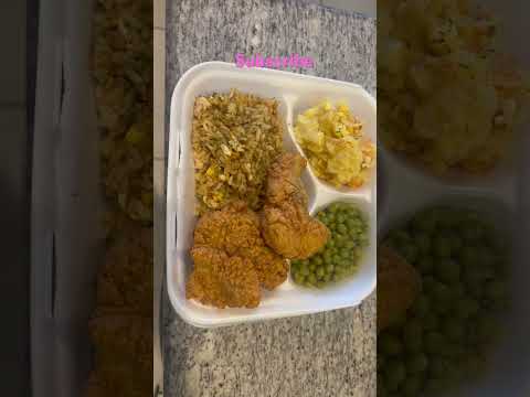 Creole Crispy Fried Fish/ Grill Chicken Fried Rice/ Butter Peas/ Cajun Potato Salad