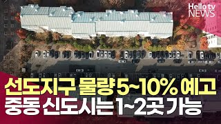 선도지구 물량 5~10% 예고…중동 신도시는 1~2곳 가능ㅣ#헬로tv뉴스