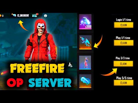 FREE FIRE OP SERVER REVIEW || FREE FIRE BEST SERVER | FF SERVER CHANGE | AMERICA SERVER . #octa_ff