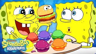 120 MINUTES of Krabby Patties 🍔 | SpongeBob