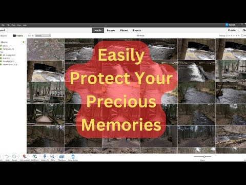 How to Protect Your Everlasting Memories! #photoshopelements #photoshop