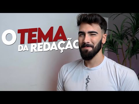 😱 DESCOBRI O TEMA DA REDAÇÃO DO ENEM 2022!