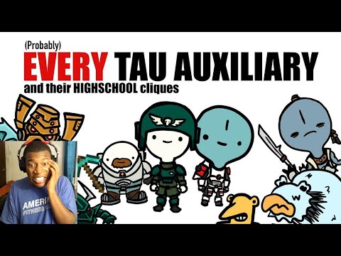 Tau Auxiliaries and their Highschool Stereotype | Warhammer 40k Lore REACTION