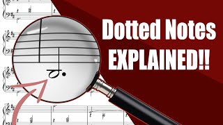 Dotted Notes EXPLAINED! | Music Theory Tutorial