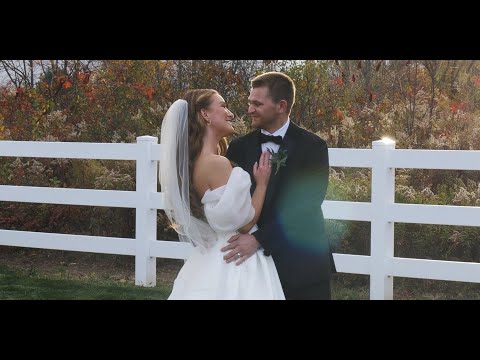 Antonia and Tyler's Elegant Wedding Film from Byron Center, Michigan