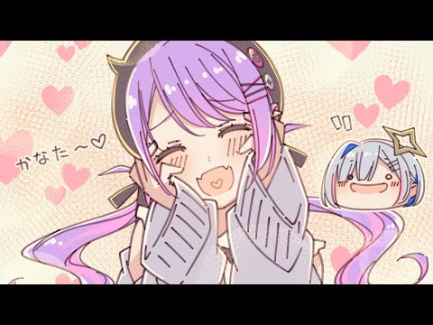 [Hololive Animated eng sub] Kanata assumes that Towa is in love with me.[AmaneKanata/TokoyamiTowa]