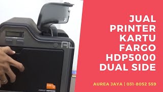 Unboxing Printer Kartu Fargo HDP5000 Dual Side | ID Card  Printer | AureaJaya.com | 031-8052 559