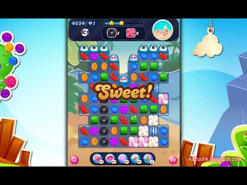 Candy Crush Saga Level 4034   NO boosters