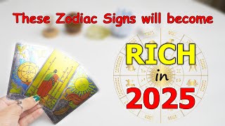 😲 MONEY PREDICTION 2025 For Your Zodiac Signs💫Will You become RICH IN 2025 ? 2025 ZODIAC PREDICTION