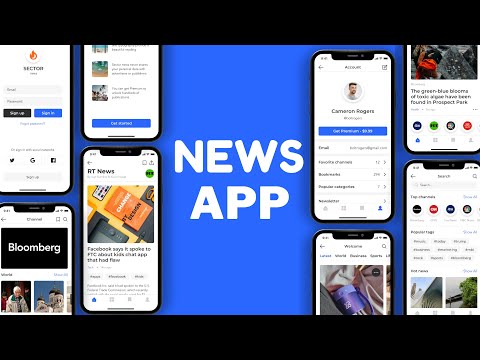 News App UI Kit - Flutter