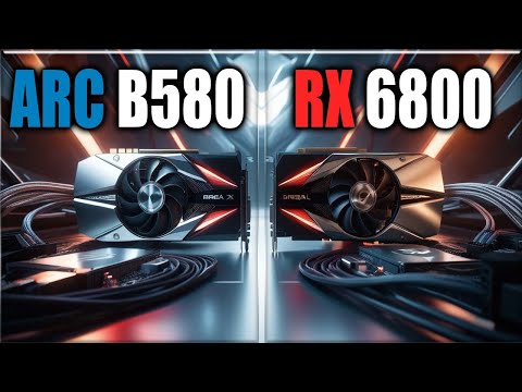 ARC B580 vs RX 6800 Benchmarks - Tested in 20 Games