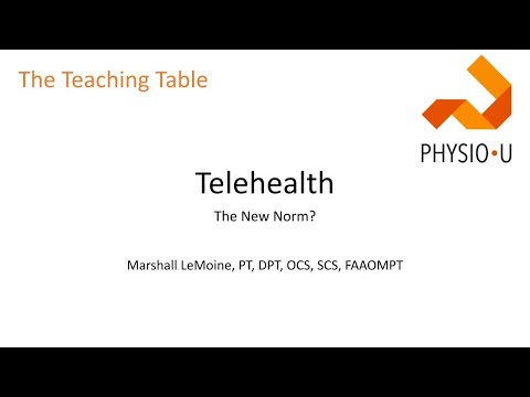 Telehealth - The New Norm