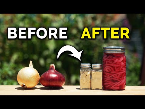 Preserving Homegrown Onions