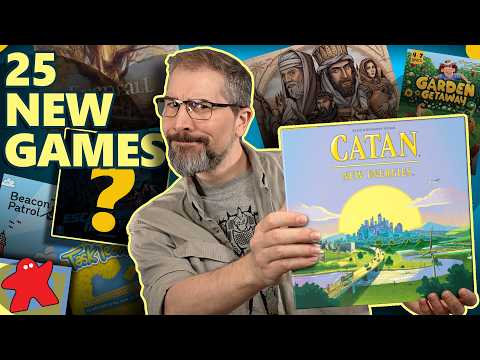 25 New Board Game Releases & Restocks - Board Game Buyer's Guide!