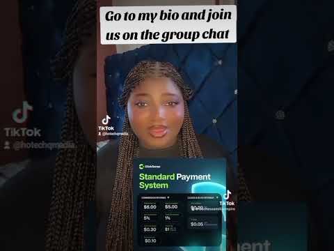 Get pay in dollars by watching and liking TikTok videos through clicksense earning platform