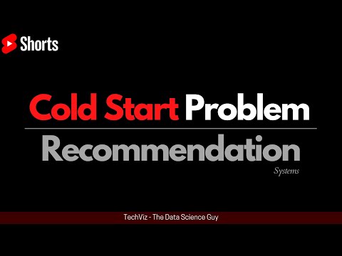 The Cold Start Problem in Recommendation Systems #shorts