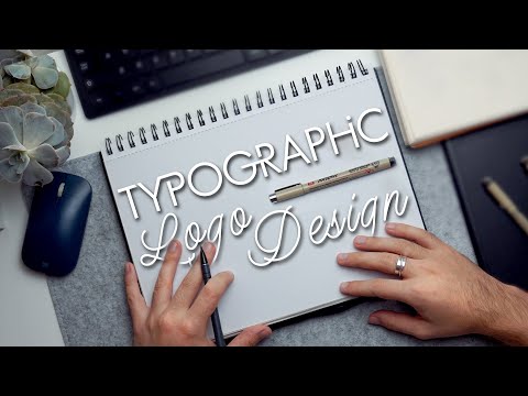 Customising typography & letterforms for logo design