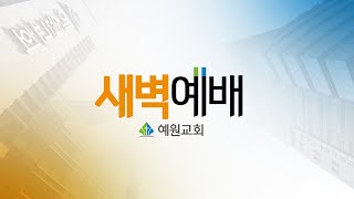 [예원교회] 새벽예배 - 그리스도의 증인(마9:35~38) - 석스베타목사 - 2025.1.16