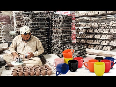 Fascinating Process Behind How Tea Mugs Are Made In Factory | How Tea Mugs Are Made