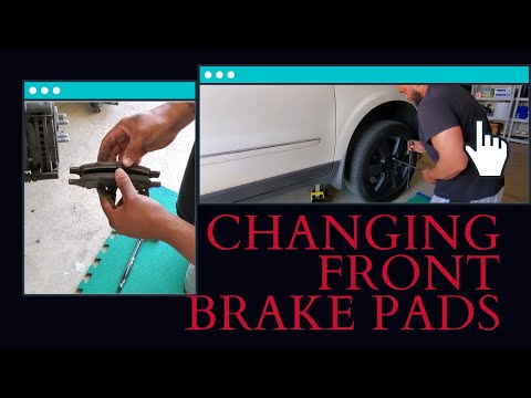 HOW TO CHANGE FRONT BRAKE PADS | BRAKE REPLACEMENT