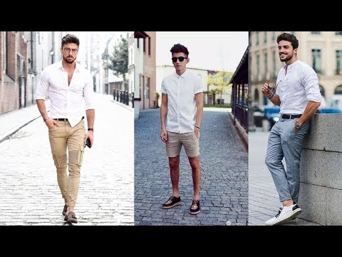 White Shirt Outfit Ideas For Men