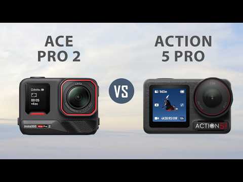 Insta360 Ace Pro 2 vs DJI Action 5 Pro: A Battle of Action Cameras