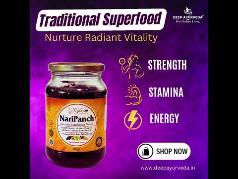 Herbal #Superfood for Women: Naripanch, Enriched with Herbal #Adaptogens for overall Wellbeing