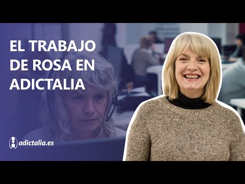 Especialistas en adicciones: Rosa