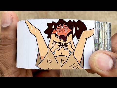 ShinChan Cartoon Flipbook #42 | Misae Nohara Bath Without Clothes Flip Book | Flip Book Artist 2024