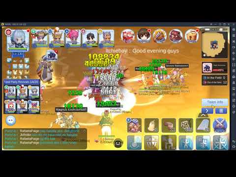 Ragnarok M: Thanatos Tower Brave Royal Guard POV