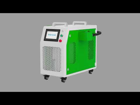 Newly launched 1200W continuous laser cleaning machine with air cooling