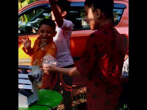 കുമിളകൾ പറത്തി കളിക്കാം 👌 bubbles making machine 😃 https://youtu.be/atOW3Qkw-1I