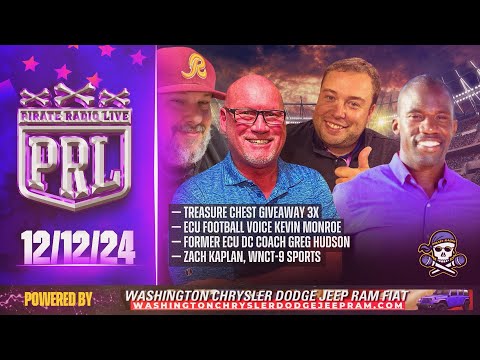 Pirate Radio Live - 12/12/2024 - Treasure Chest, Zach Kaplan, Kevin Monroe, Greg Hudson