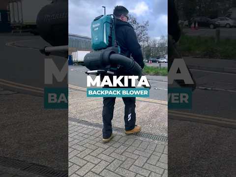 Did someone say POWER? 💨 The Makita UB002C Backpack Blower in action! Coming soon...