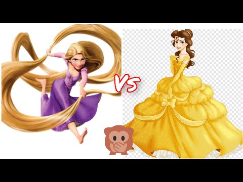 Rapunzel Vs Belle.