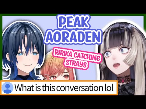 Ao and Raden talk nonsense for 4 minutes straight. No tsukkomi, no problem.