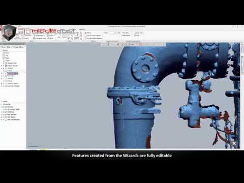 Geomagic Design X - Creating CAD Models with the FARO Scanner