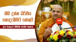 "අත්තදීපා විහරථ" - සදහම් දේශනාව | Ven. Makandure Dahmmapeethi Thero