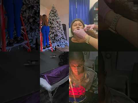 Vlogmas Week One #christmas #decoration  #selfcare #cosmetics #botox #bodysculpting #shorts #beauty