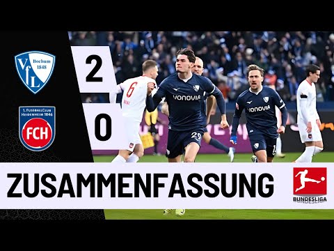 VfL Bochum - 1. FC Heidenheim | 2:0 | Highlights | Bundesliga 2024-25 | Bochum Heidenheim