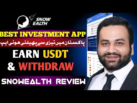 Earn Crypto With Auto Trading on SNOWEALTH Earning App || Deposit & Withdraw || Trail Bonus