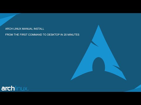 2025 Arch Linux manual install | From first command to desktop in 20 minutes | BTW