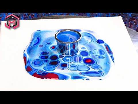 SIMPLY GORGEOUS - Open Cup Fluid Art and Acrylic Pouring for Therapy at Home