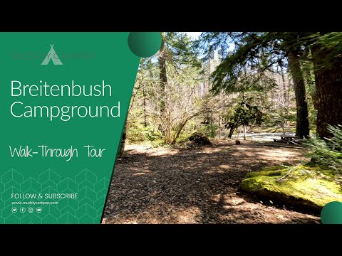 Breitenbush Campground Tour - Willamette National Forest, Oregon