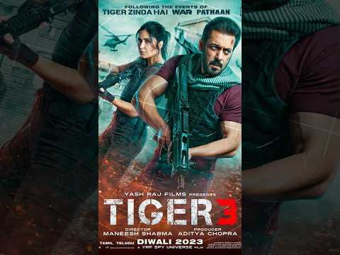 SALMAN KHAN - KATRINA KAIF  ‘TIGER 3’ #YRF  #Tiger3…  #Diwali2023  #Hindi, #Tamil & #Telugu.