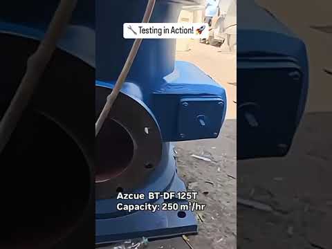 🔧 Testing in Action!🚀 Check out the performance of our Azcue Pump BT-DF 125T #marinesupplies #pumps