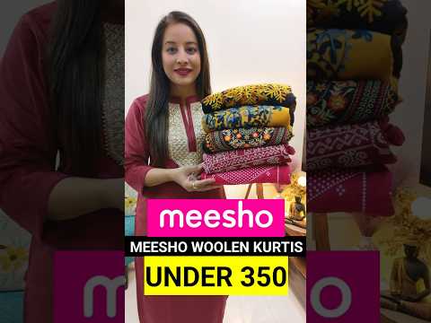 Huge Meesho Kurti/Suit Haul Under 350 #meesho #shorts